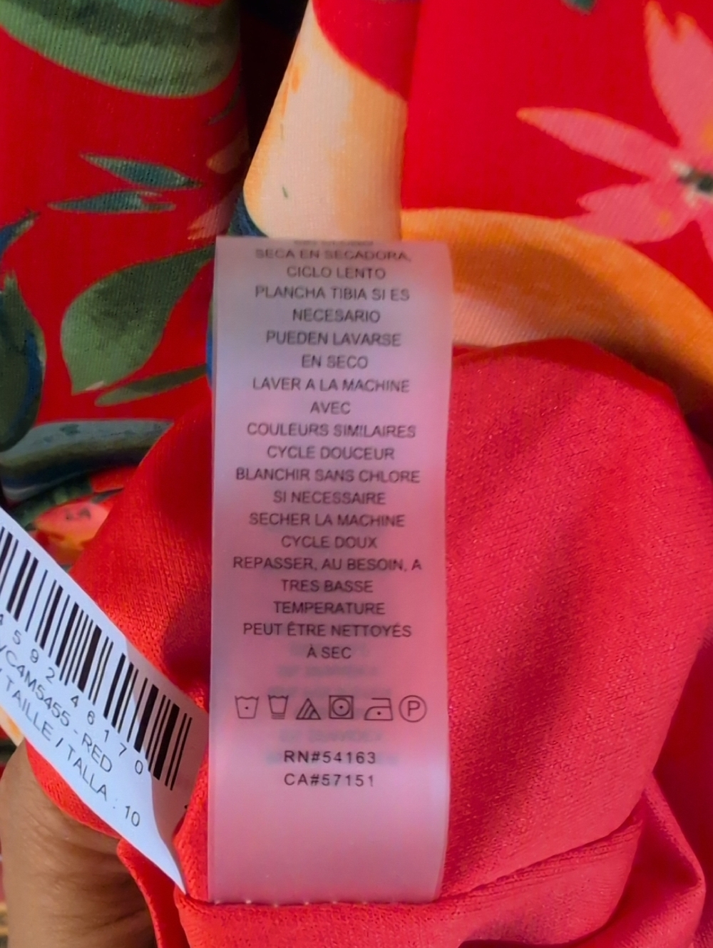 NWT Vince Camuto Dress with Citrus Print - Picture 14 of 14